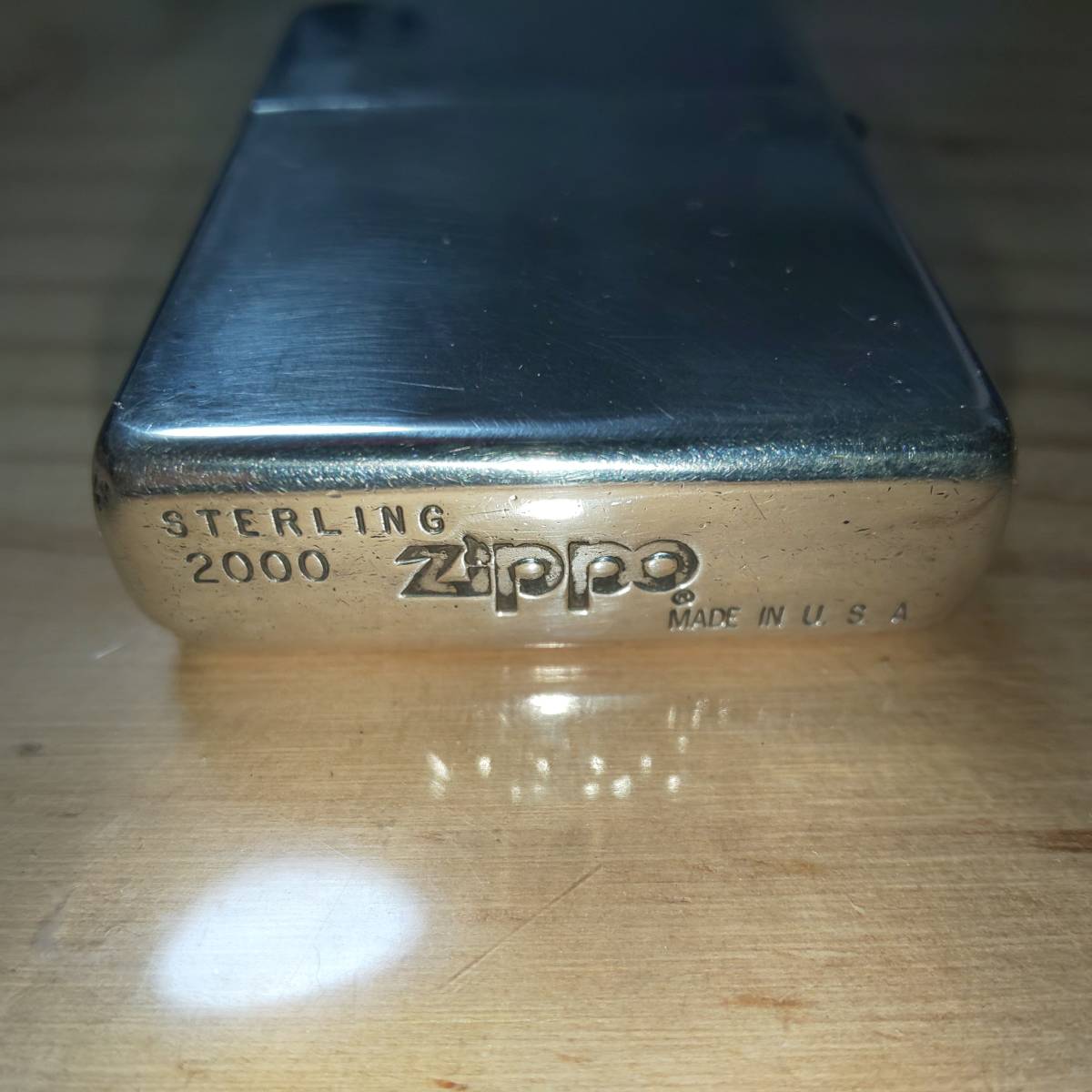 zippo sterlingsilver 2000 ジッポ スターリングシルバー 2000年 