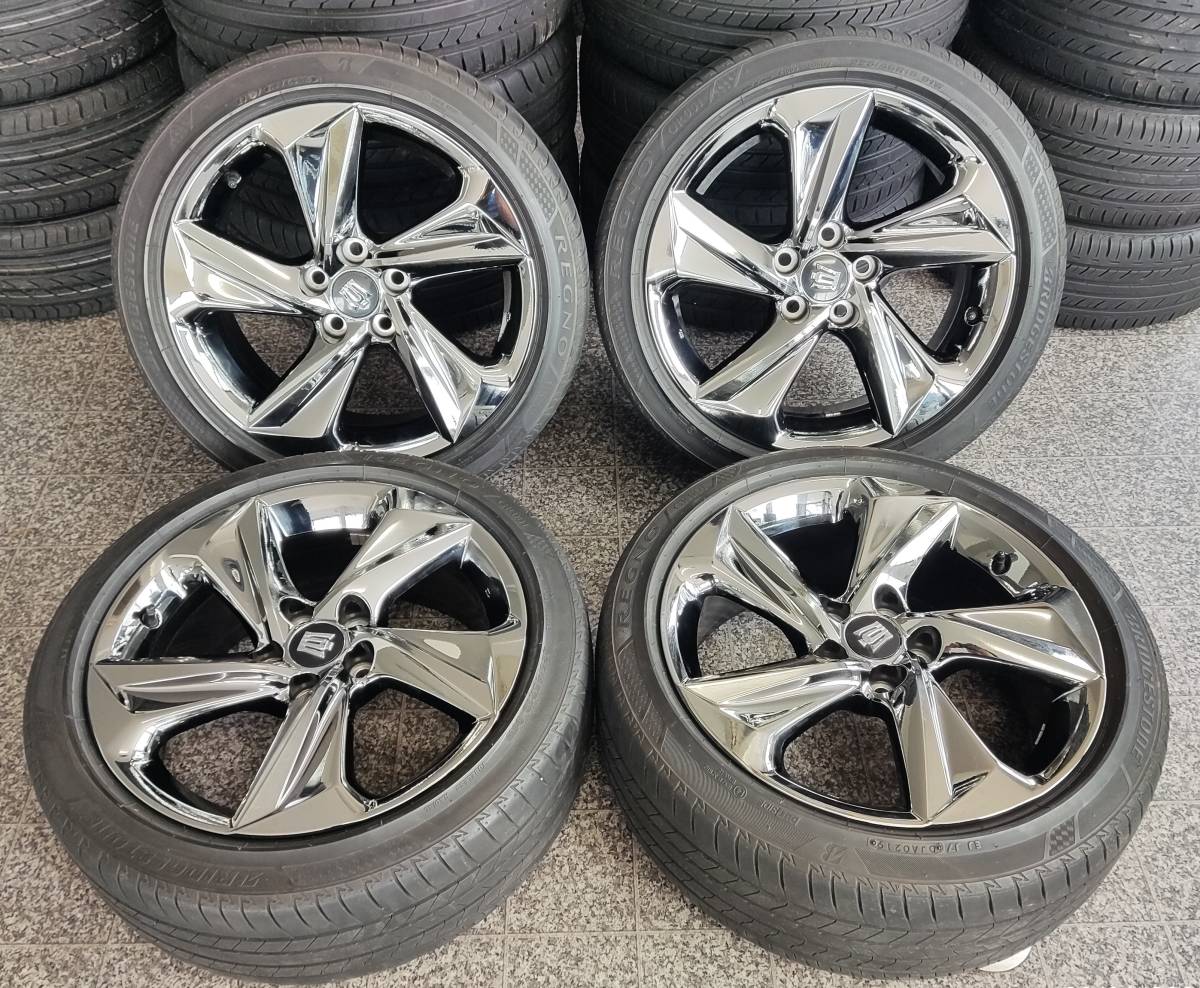  必見 TOYOTA 220系クラウンRS 純正 225/45R18 BRIDGESTONE 2019年 18X8J ET45 5H/114 3 4本セット(ラジアルタイヤ)｜売買されたオークション情報、yahooの商品情報をアーカイブ公開 - オークファン 5穴