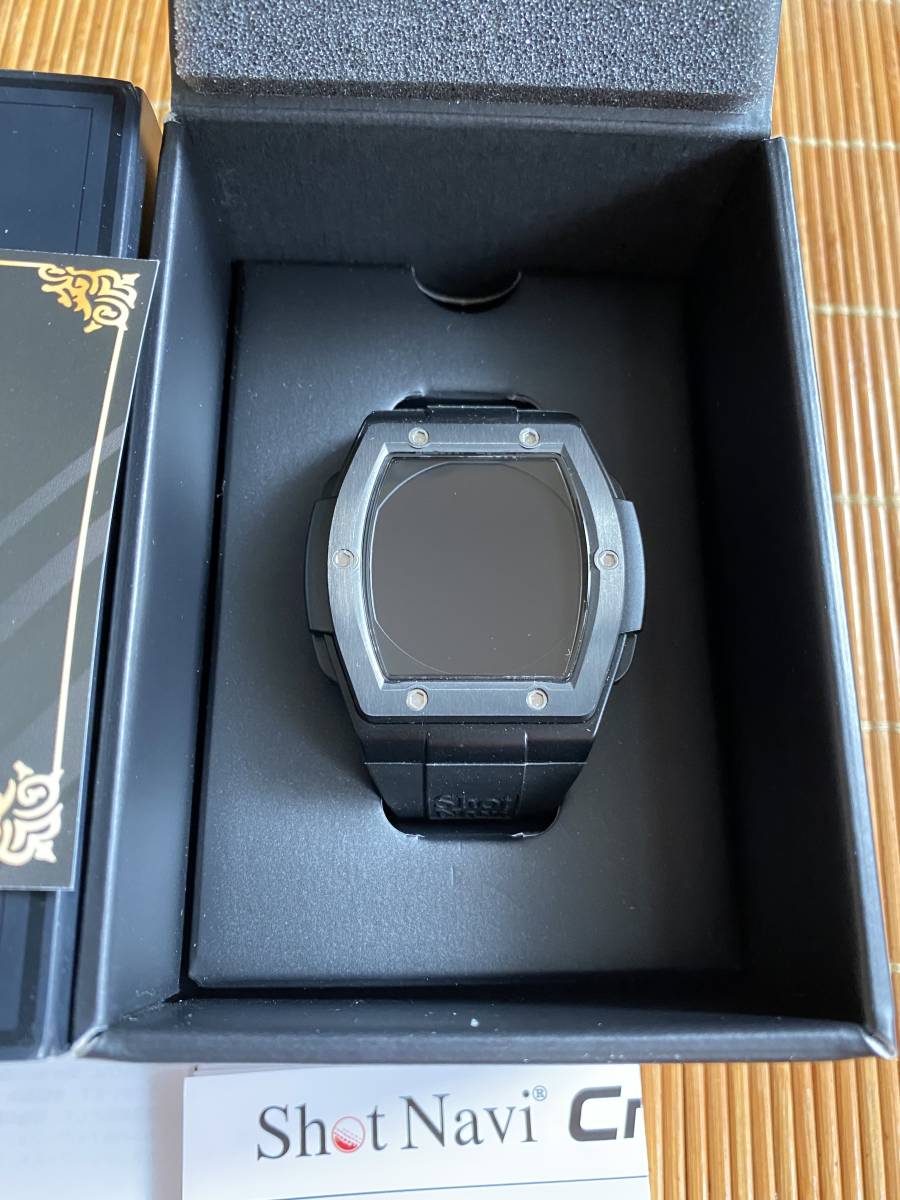 ショットナビ Crest Black クレスト ブラック ShotNavi Crest BLACK 美