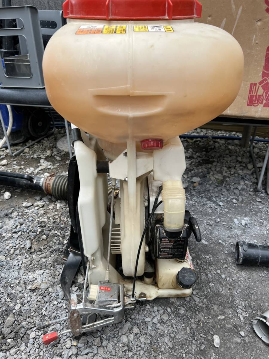 埼玉県] エンジン好調 リコイル1発始動 ヤンマー 背負式動力散布機 