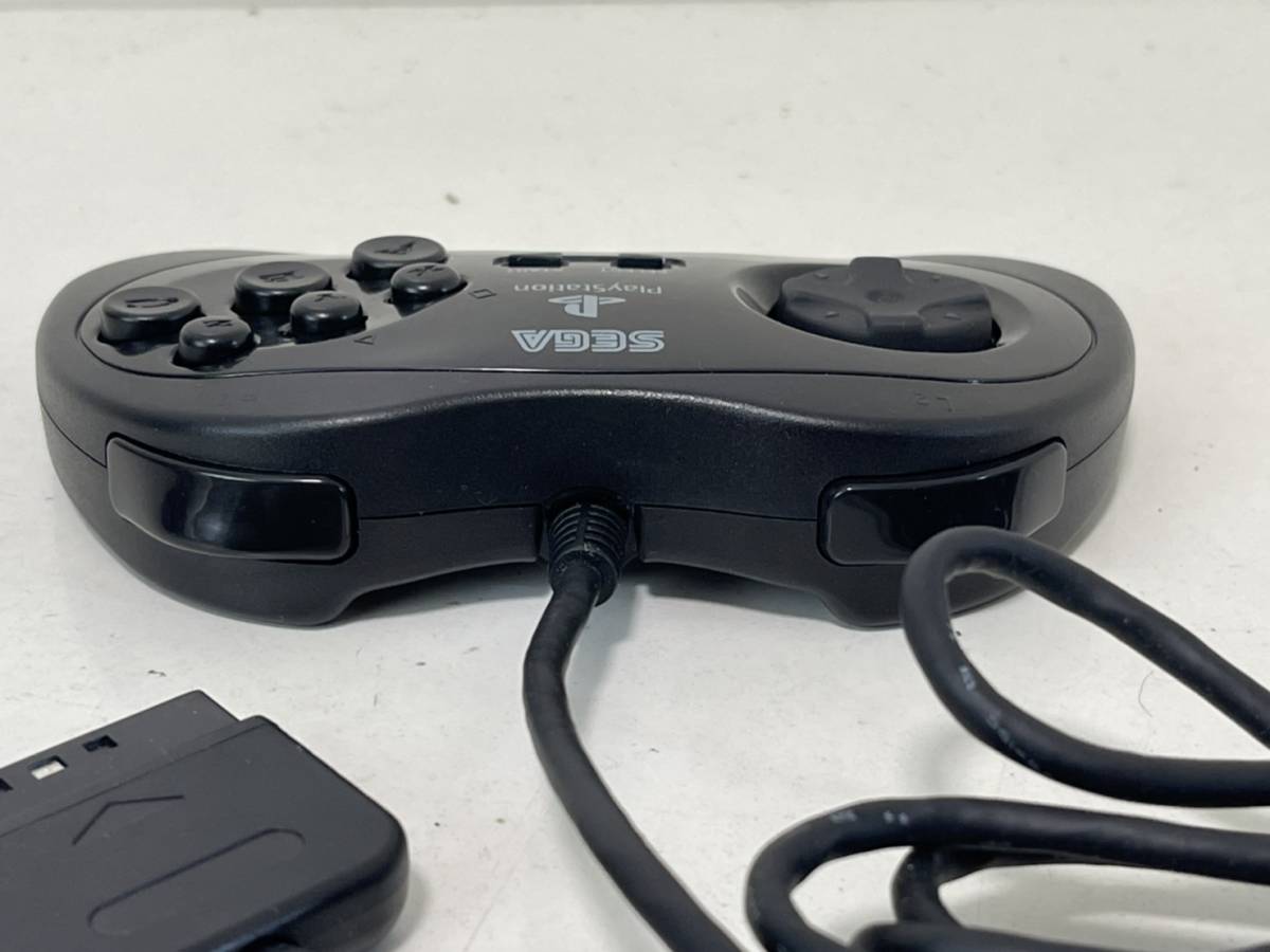 SONY PS2 復刻版 セガサターン コントロールパッド ブラック 