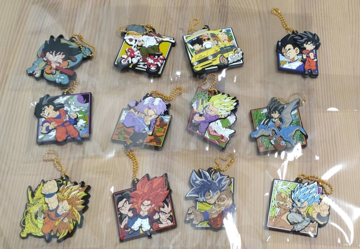 未使用・送料無料】ドラゴンボール ラバマスARTグミ フルコンプ 全12種