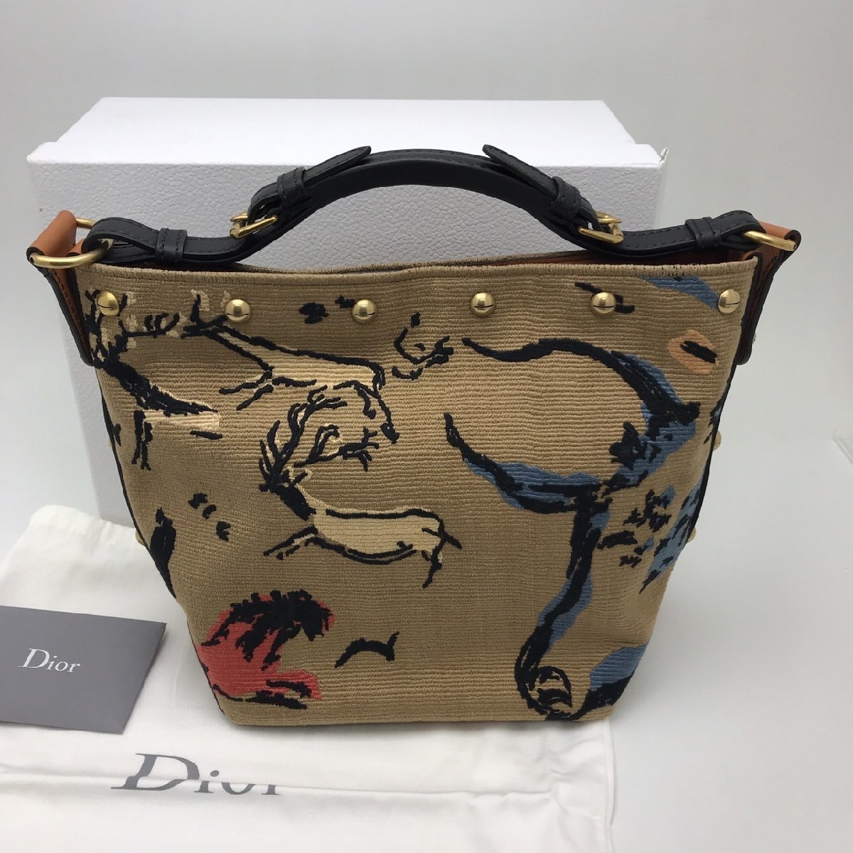 クリスチャンディオール かごショルダーバッグ バケットバッグ Christian Dior クリスチャンディオール バケットバッグ ディオール