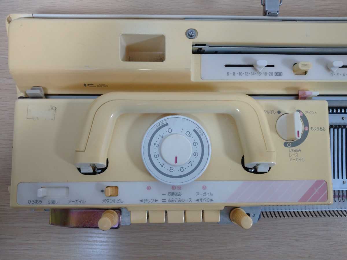 ジャンク出品】brother KH-893 Palie AⅡ ブラザー パリエA2【編み機11