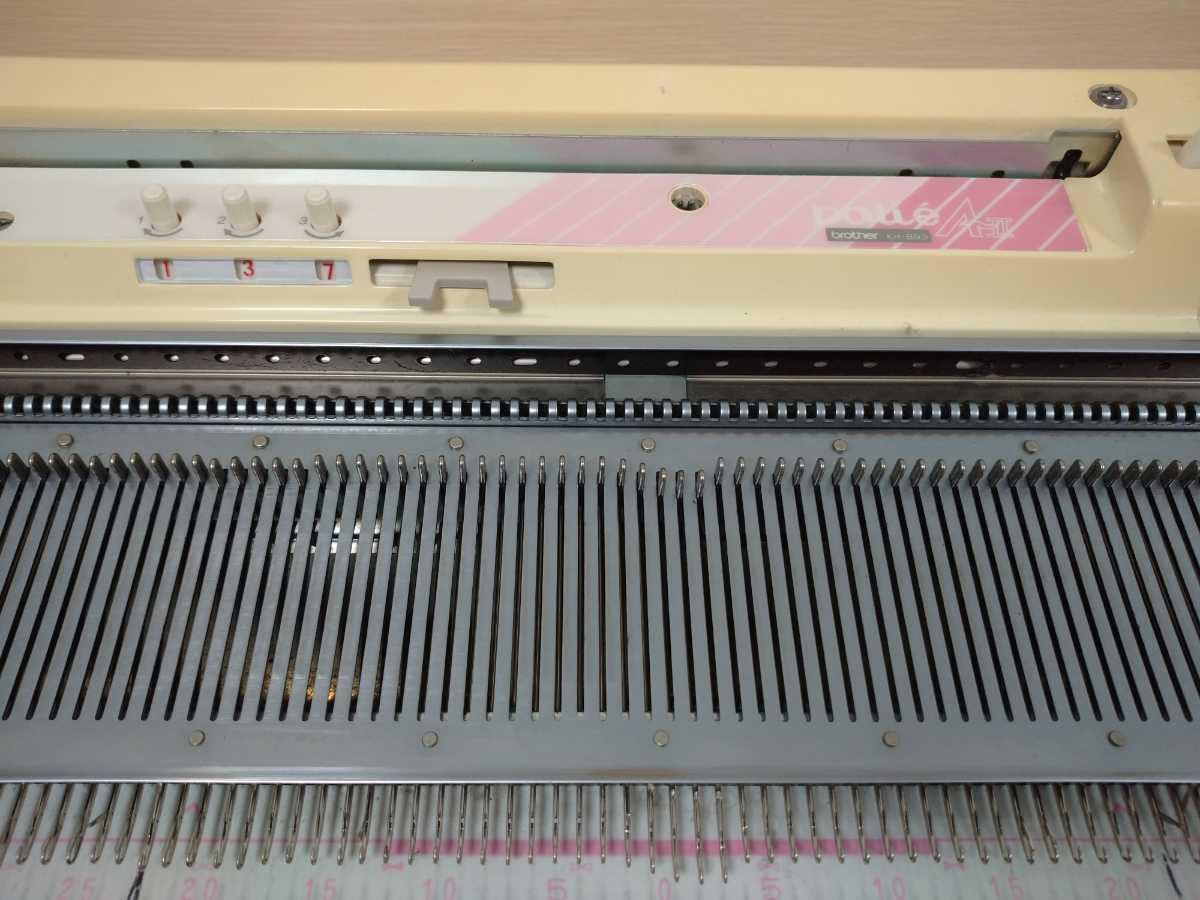 ジャンク出品】brother KH-893 Palie AⅡ ブラザー パリエA2【編み機11