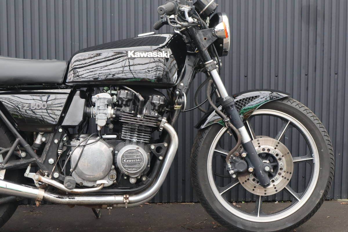ま 静岡市 Z500FX 車検満タン 極上 Z1 Z2 Z750RS Z750D1 Z750FX CB750K