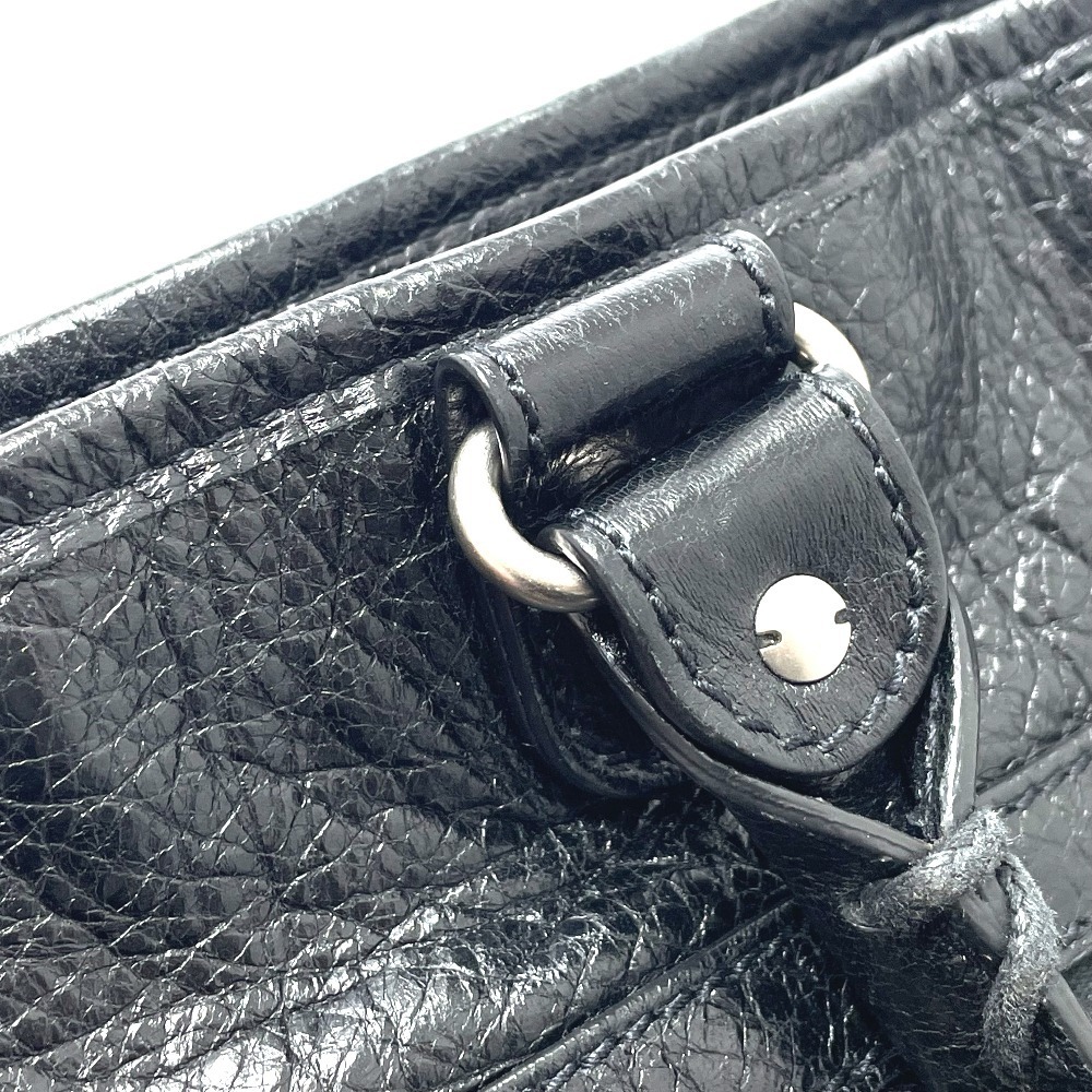 BALENCIAGA バレンシアガ 340688 HEXAGON ヘキサゴン 縦型トート ハンドバッグ トートバッグ レザー ブラック メンズ【中古】 BALENCIAGA(バレンシアガ) &frasl; トートバッグ&frasl;レザー&frasl;340688 EYEGLASSES – Hall