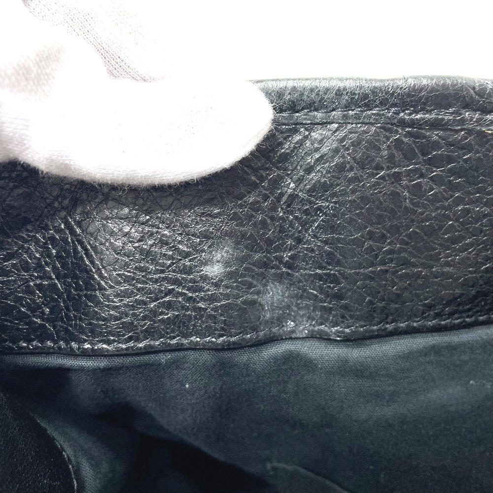 BALENCIAGA バレンシアガ 340688 HEXAGON ヘキサゴン 縦型トート ハンドバッグ トートバッグ レザー ブラック メンズ【中古】 BALENCIAGA(バレンシアガ) &frasl; トートバッグ&frasl;レザー&frasl;340688 EYEGLASSES – Hall