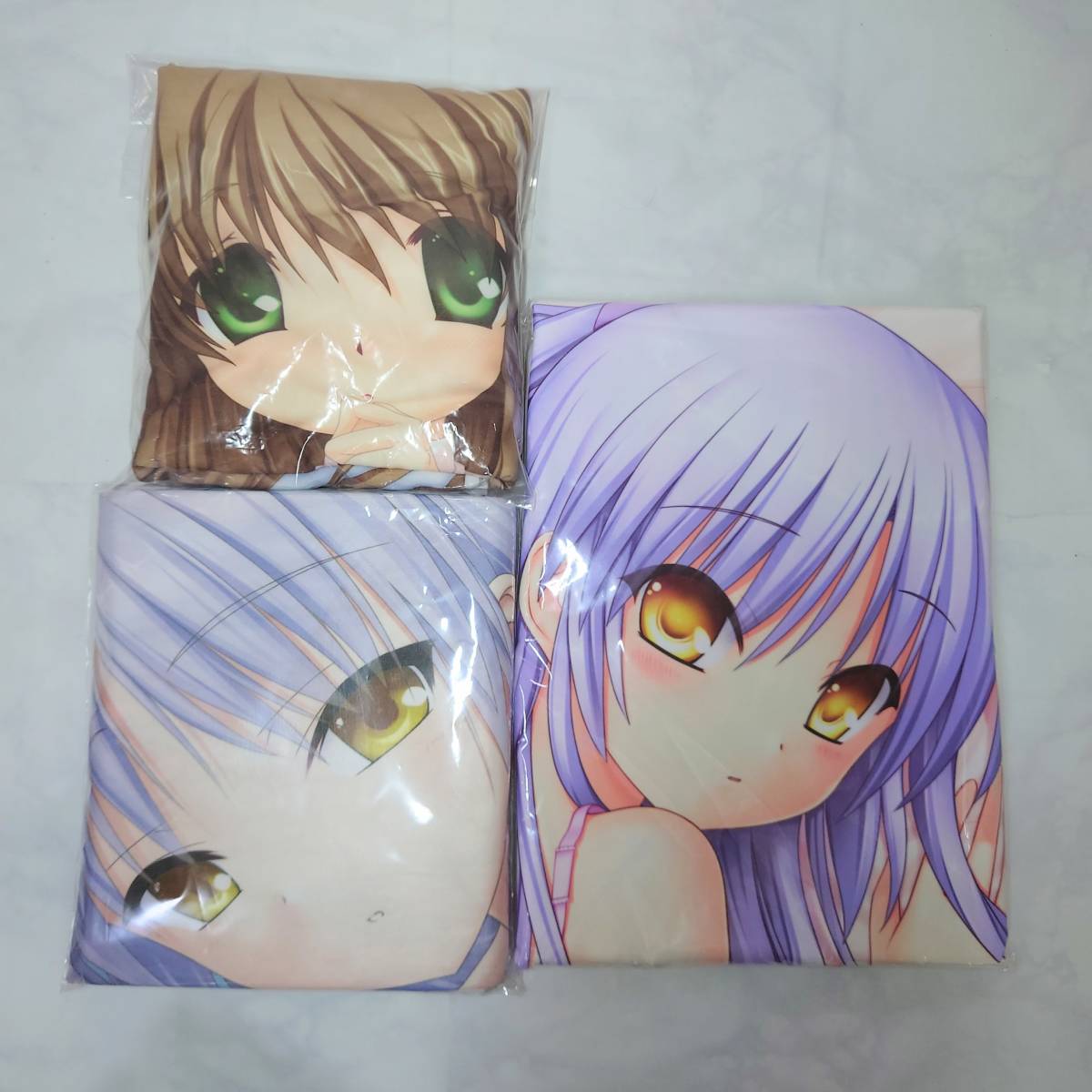 Di13【佐川80】1円～Angel Beats! 1st beat ベッドシーツ 天使 神戸