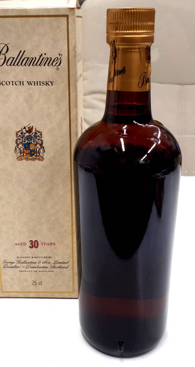 ☆古酒 Ballantine's バランタイン 30年 VERY OLD 旧ボトル 750ml43