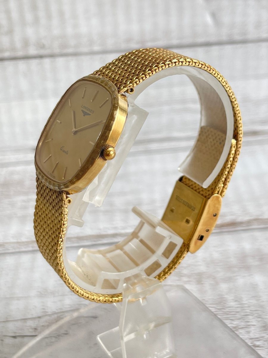 MI0406-86I LONGINES QUARTZ 761 3266 腕時計 ロンジン クォーツ