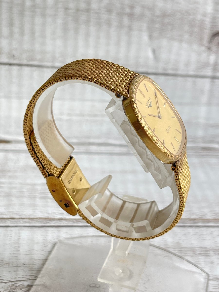 MI0406-86I LONGINES QUARTZ 761 3266 腕時計 ロンジン クォーツ