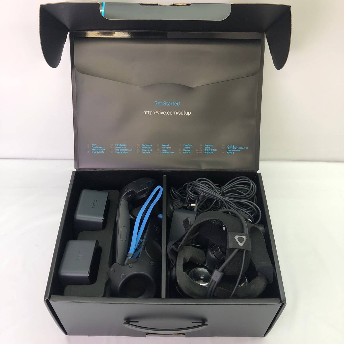 No.2154【VRグッズ】HTC VRヘッドセット VIVE STEAM ◎動作未確認◎ 中古品 HTC Focus VIVE 0 国内正規品VIVE スタンドアロンからPCVRまで