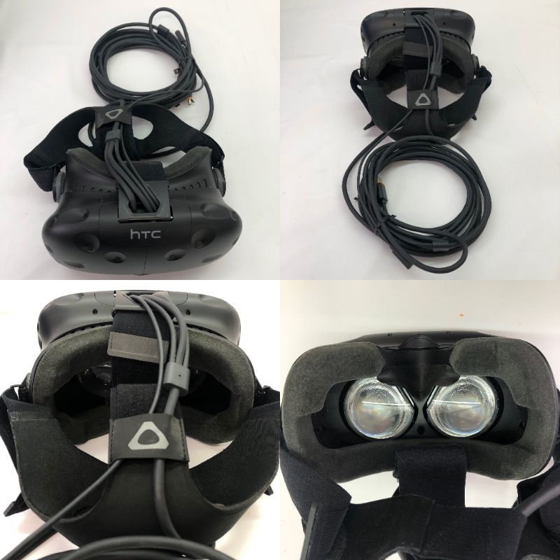 No.2154【VRグッズ】HTC VRヘッドセット VIVE STEAM ◎動作未確認◎ 中古品 HTC Focus VIVE 0 国内正規品VIVE スタンドアロンからPCVRまで