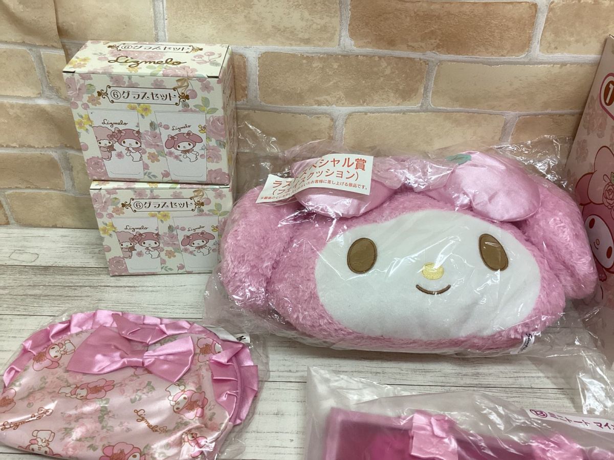 現状】 キャラ分け サンリオグッズ マイメロディ まとめ売り メイク 