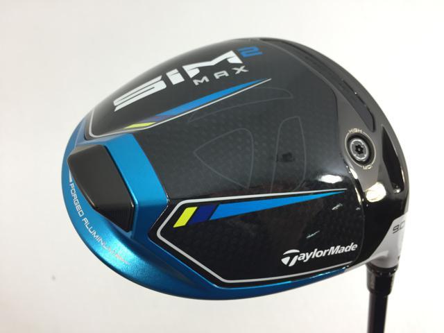 中古超美品 テーラーメイド SIM2 MAX (シム2 マックス) ドライバー 2021 (USA仕様) 1W VENTUS BLUE 6[9863