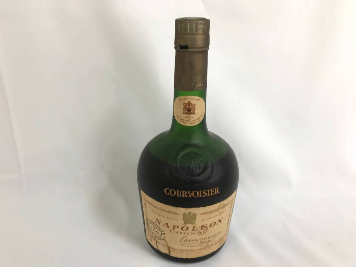海外で買 【未開栓】COURVOISIER ナポレオン NAPOLEON コニャック