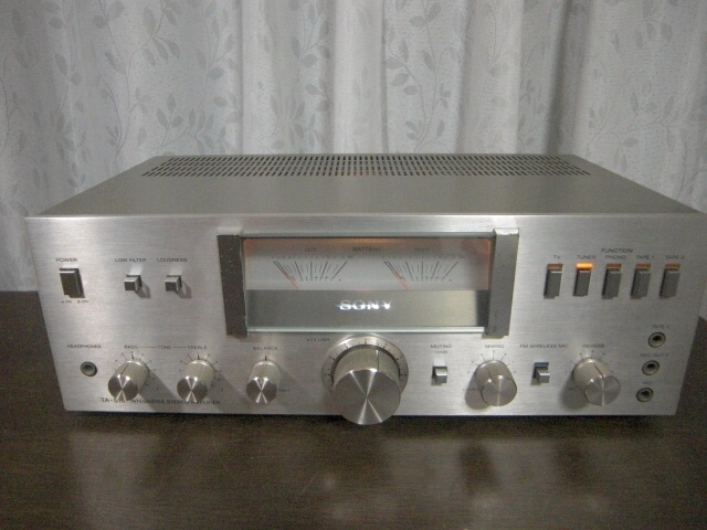 美品　音出し　動作品　SONY ソニー プリメインアンプ TA-515 TA-515 SONY プリメインアンプ ソニー 音響機器 オーディオ｜Yahoo