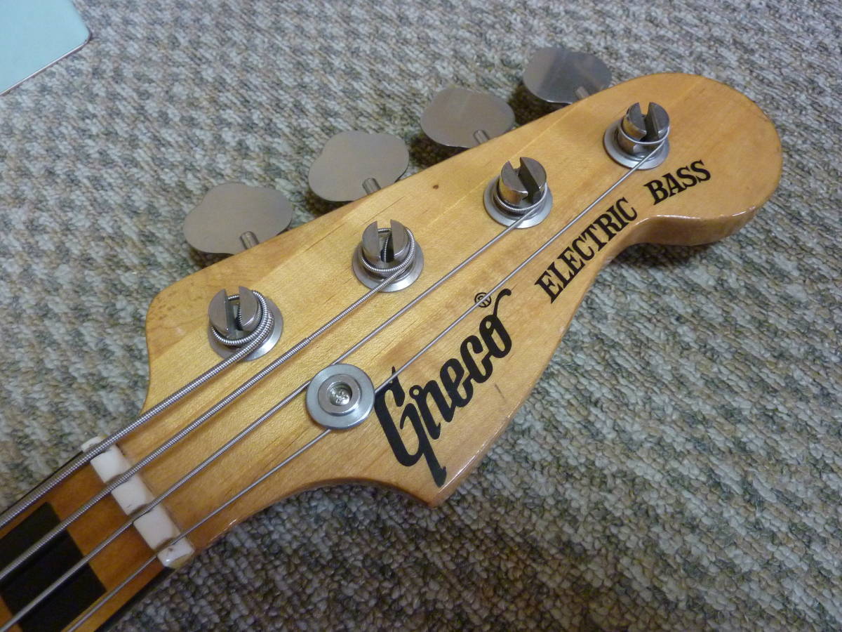 Greco プレシジョンベース ナチュラル（70年代） 70年中期頃製 グレコ