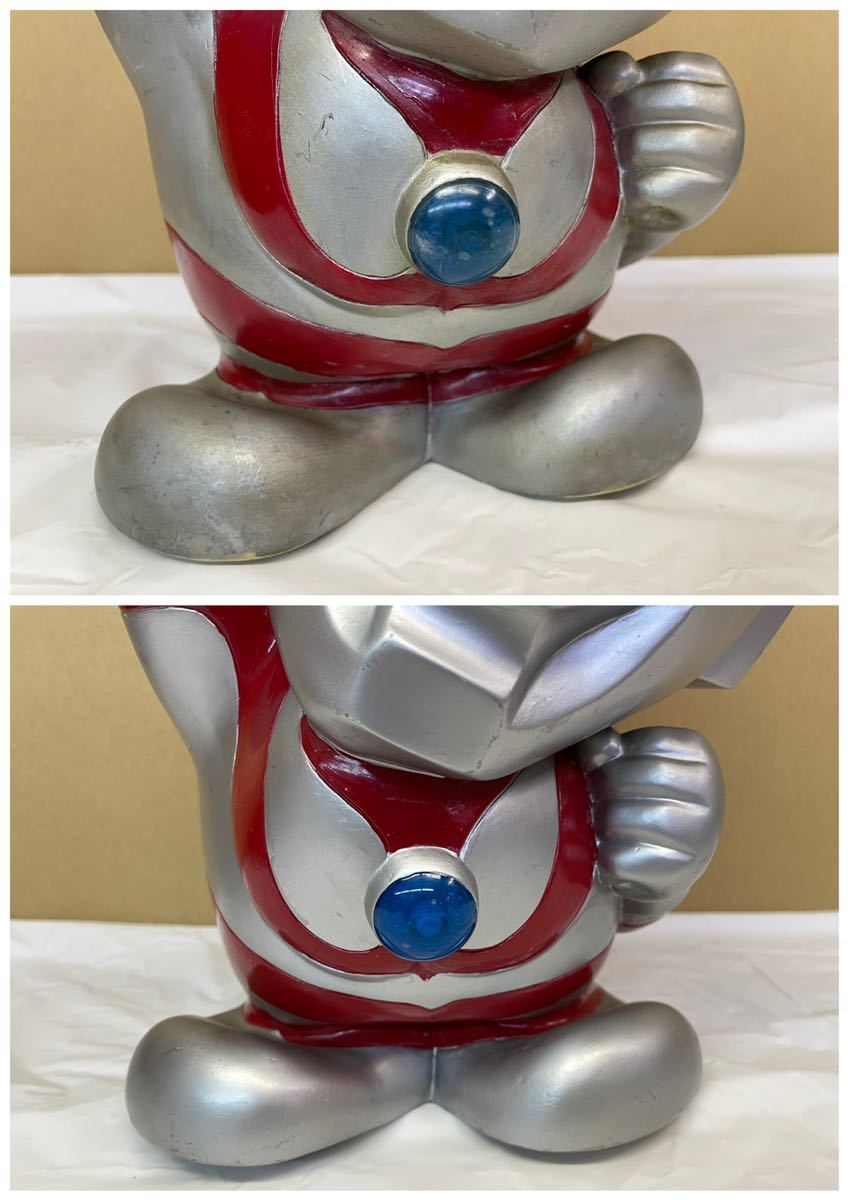 ウルトラマン 貯金箱 2点まとめてRUNA ビック ソフビ 円谷プロ 昭和