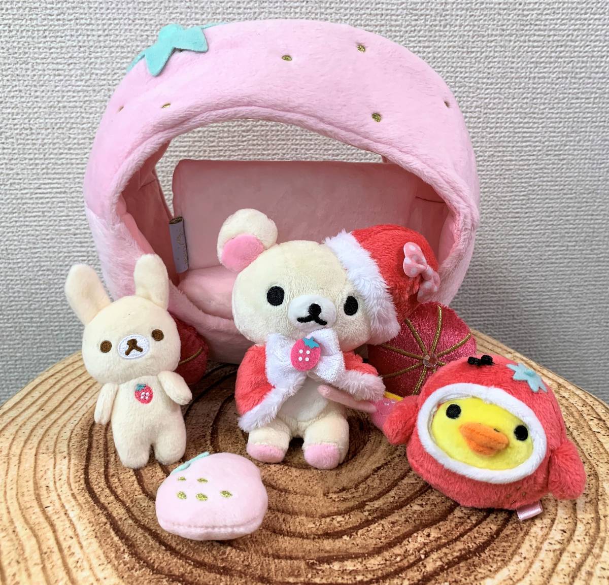 リラックマ Yahoo!オークション 激レアコリラックマのいちご馬車セット 