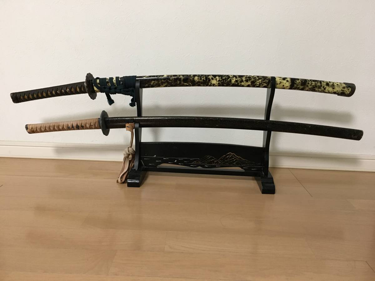 模造刀 日本刀 日本製 懐剣 ⁄全長 46cm⁄刃渡り ミニ居合刀 29.5