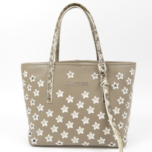 【HOT，本物保証】 56575 1円スタート JIMMY CHOO ジミーチュウ 極 サシャ S スモールトート スター トートバッグ パイソン グレー レディース(その他)｜売買されたオークション情報、yahooの商品情報をアーカイブ公 その他