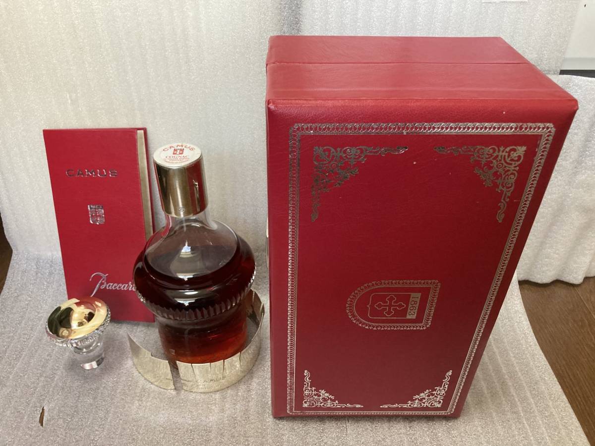 カミュ シルバートップ バカラ クリスタル ＊冊子 替栓 箱付 【公式通販】
