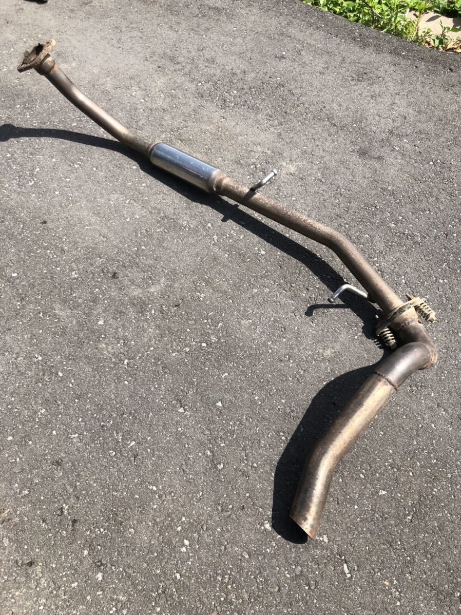 社外 JA11 ジムニー サイド出し マフラー 直管 ボディリフト オール  