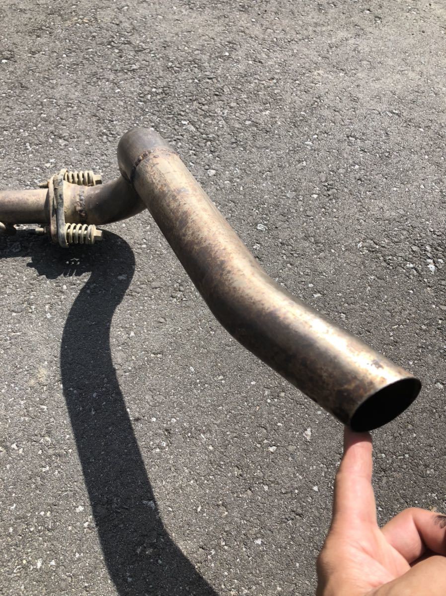 社外 JA11 ジムニー サイド出し マフラー 直管 ボディリフト オール  