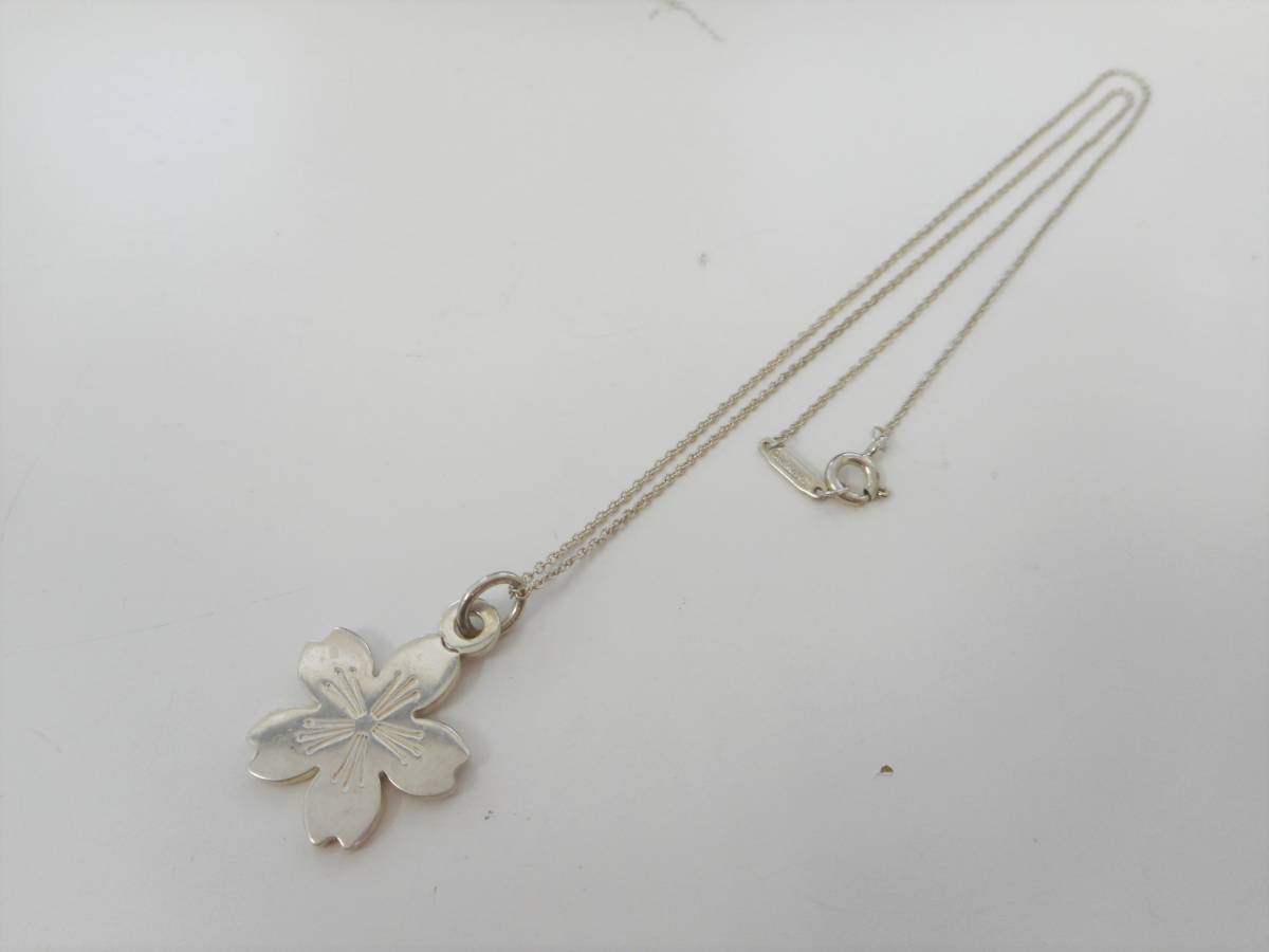 レディース Tiffany & Co. ネックレス 2015年限定 桜モチーフ