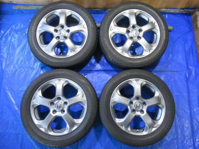 数量限定，格安 激安 ホンダ純正 17-6J 5H/114.3 ET55 ＋ DUNLOP LEMANS 205/55R17 4本 ストリーム ステップワゴン アコードツアラー等 T005606(ラジアルタイヤ)｜売買されたオークション情報、yahooの商品情報をアーカイブ 4穴