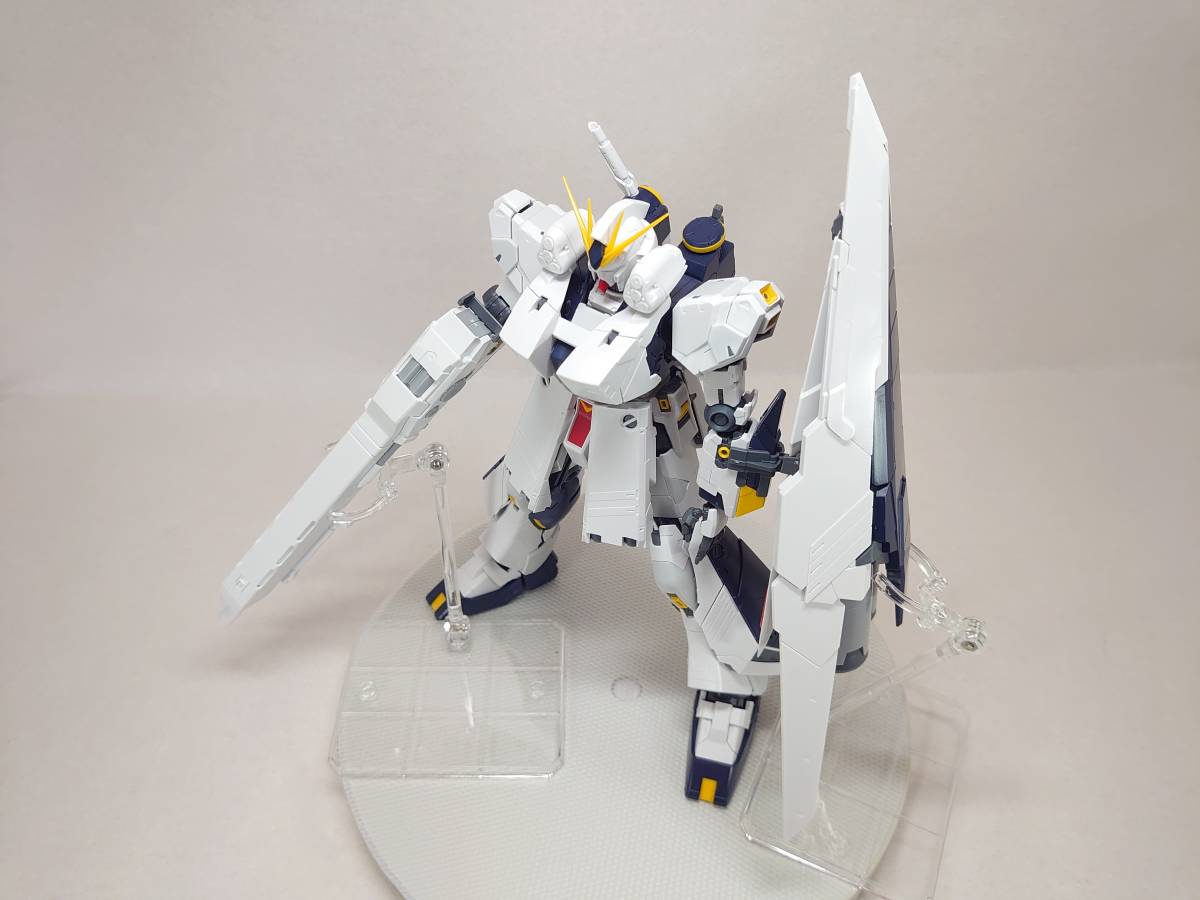 ジャンク MG νガンダム Ver.ka ＋ HWS拡張セット 素組 完成品 素組み 