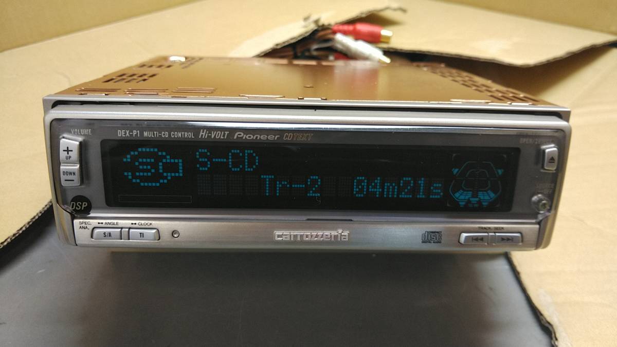 パイオニア カロッツェリア「DEX-P1」ジャンク品 カロッツェリア
