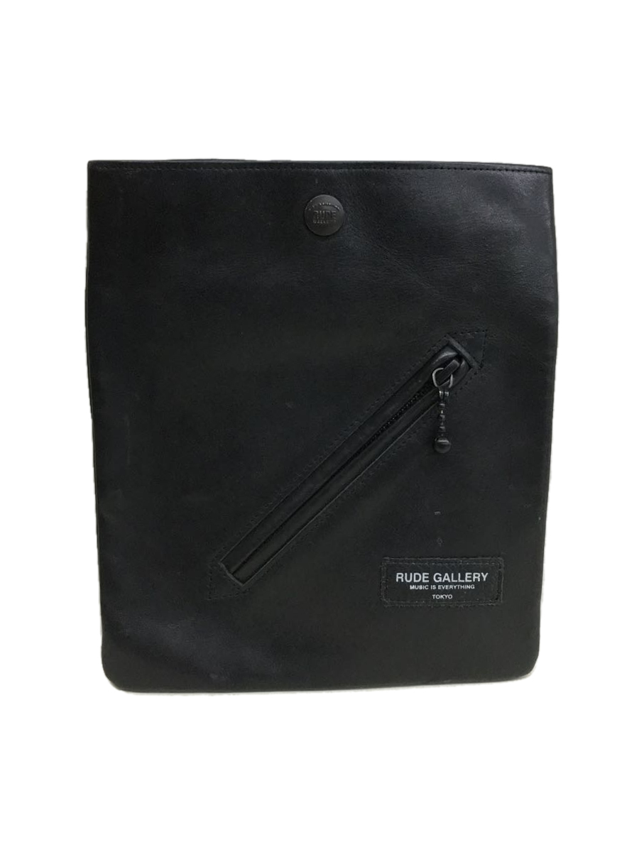 RUDE GALLERY WAIST BAG | LEATHER OUTSIDERS BLOG AUDIO ルードギャラリー レザー BLACK REBEL - バッグ ウエストポーチ