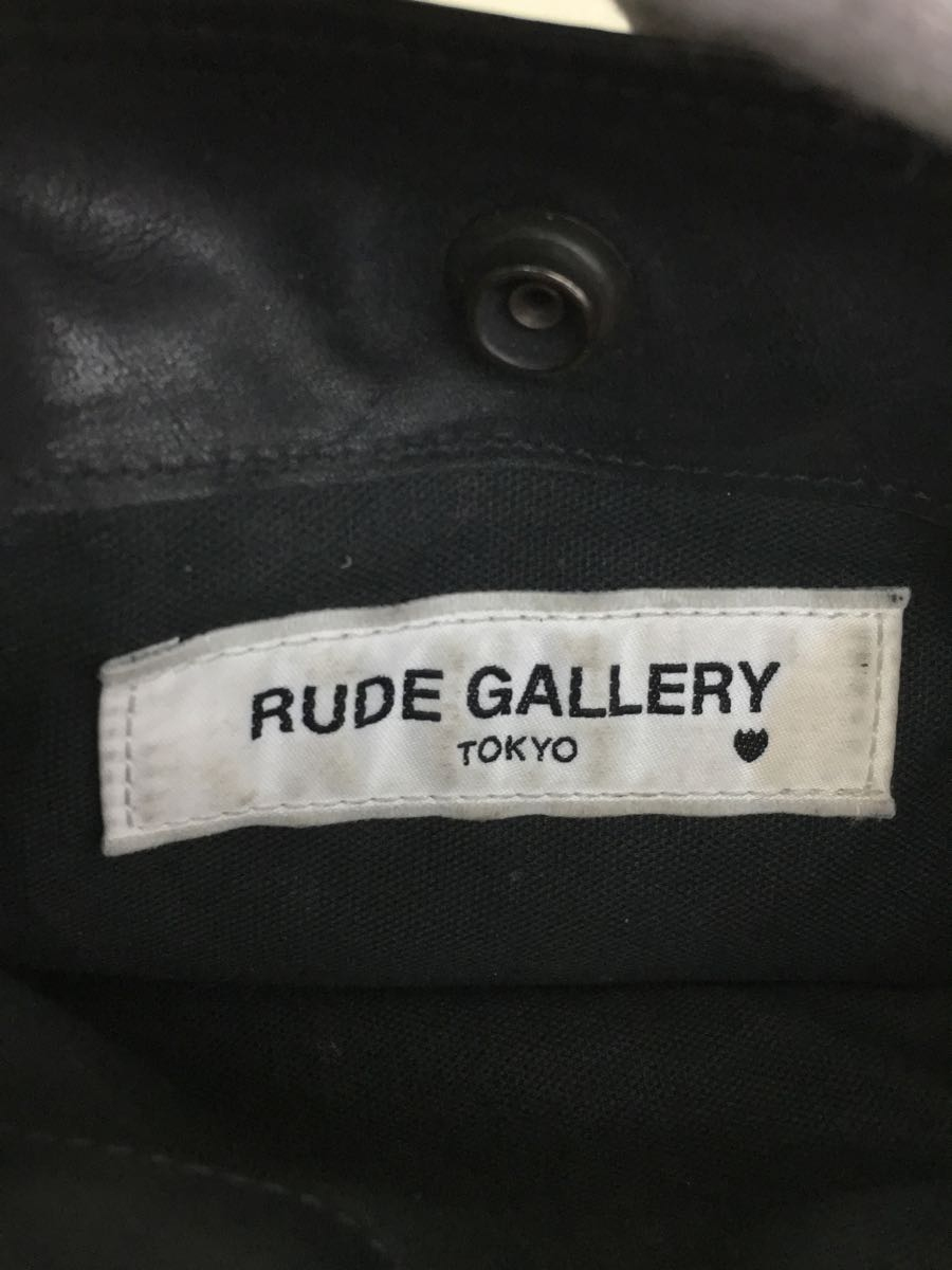 RUDE GALLERY WAIST BAG | LEATHER OUTSIDERS BLOG AUDIO ルードギャラリー レザー BLACK REBEL - バッグ ウエストポーチ