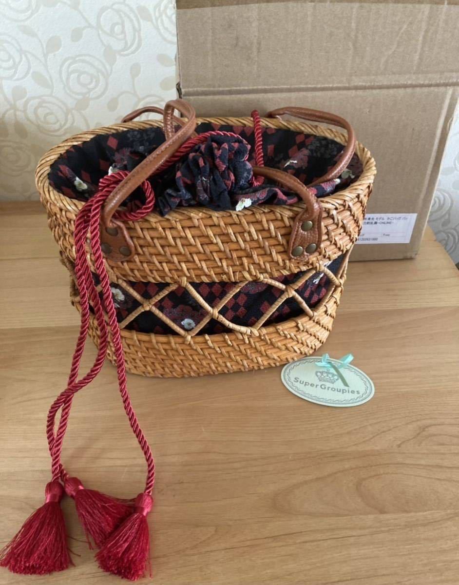 新品☆刀剣乱舞【加州清光】モデル☆かごバッグ☆バッグ すっぱく 