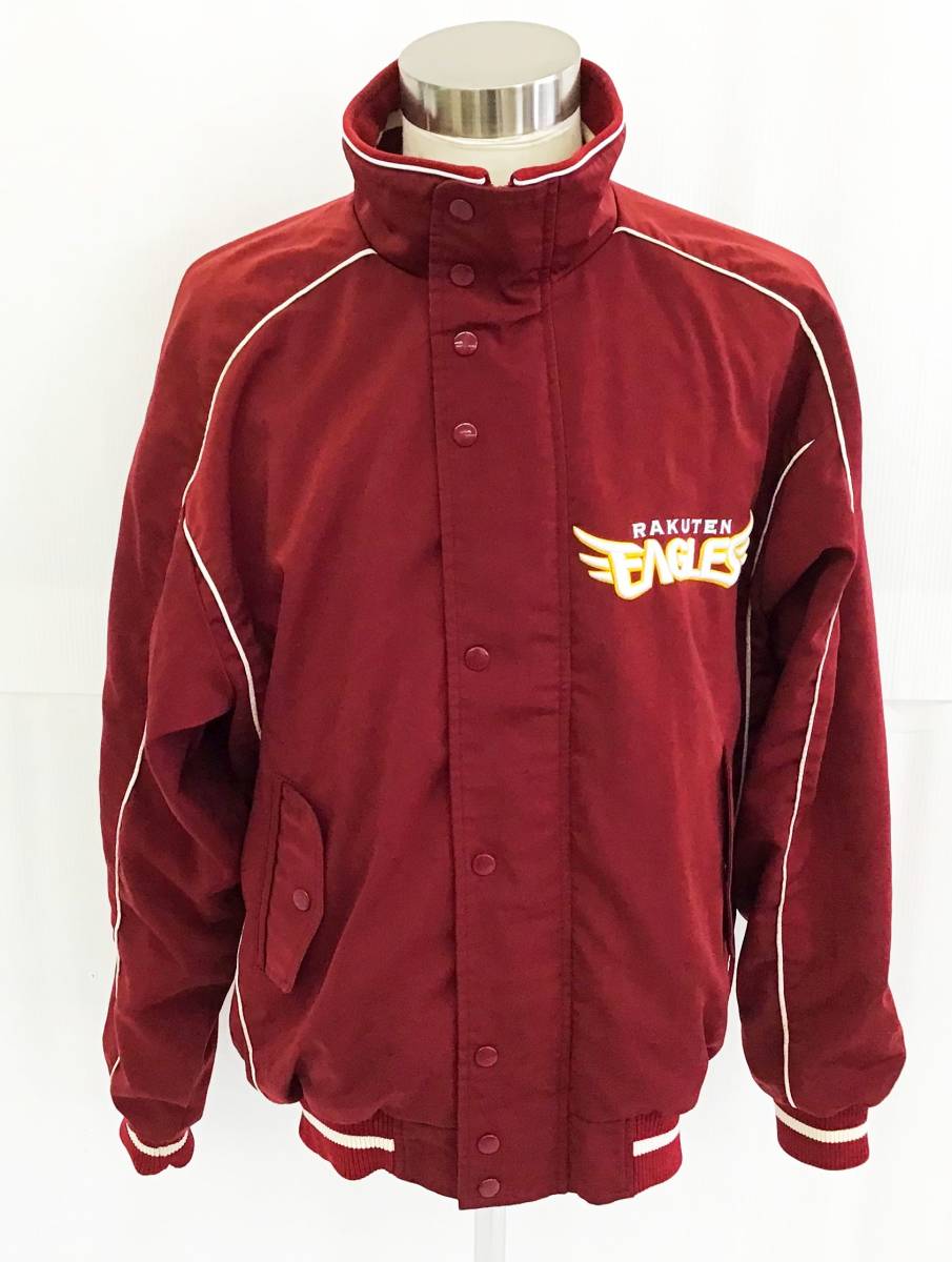 支給品 実使用 東北楽天ゴールデンイーグルス グランドコート ジャンパー プロコレ #90 芹沢裕二 Oサイズ ミズノプロ 捕手 コーチ