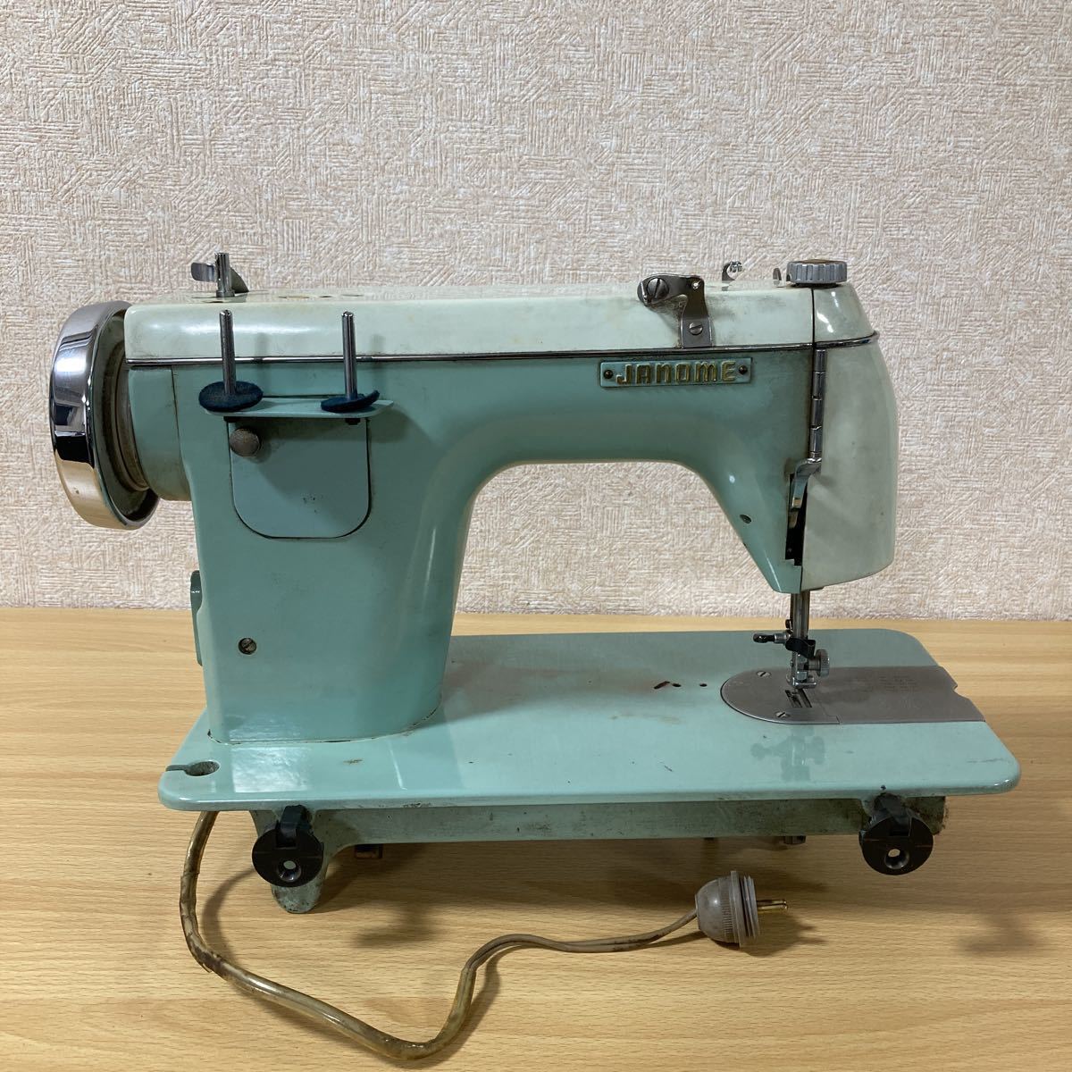 JANOME ジャノメ NB 232776 アンティークミシン 足踏みミシン レトロ 