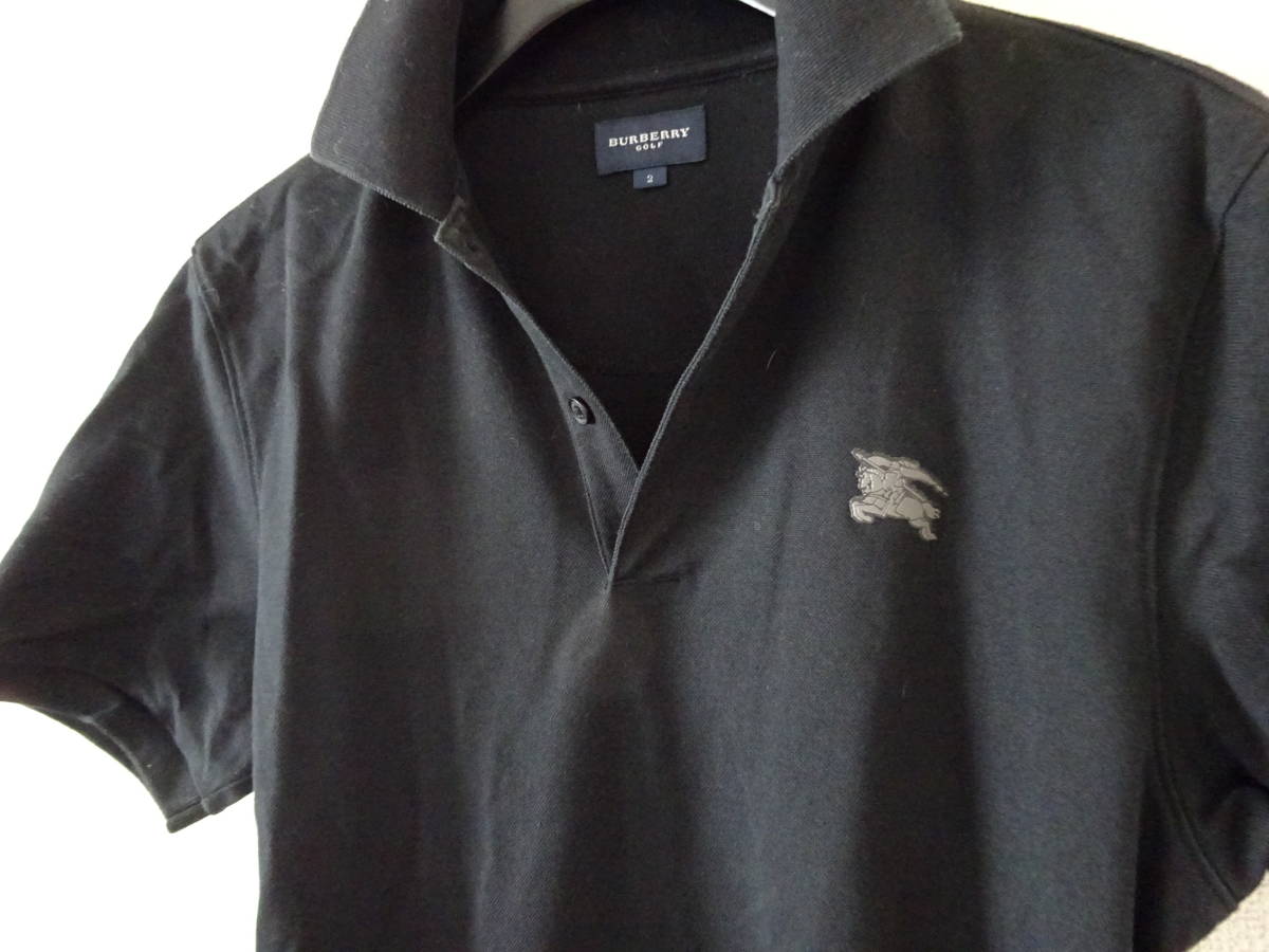 美品 BURBERRY GOLF ポロシャツ ビッグロゴ M ダークグレー 美品 BURBERRY GOLF バーバリーゴルフ ポロシャツ M｜Yahoo