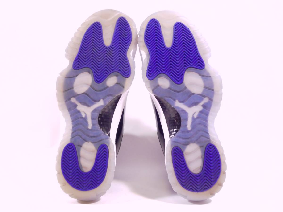 本物/2016年 NIKE AIR JORDAN11 RETRO SPACE JAM/黒青 US9.5/27.5cm 新品に近い極美品!! エアジョーダン11 スペースジャム dunk og 0 Jordan Air 8&frasl;17発売｜Nike Low スニーカー(メンズ