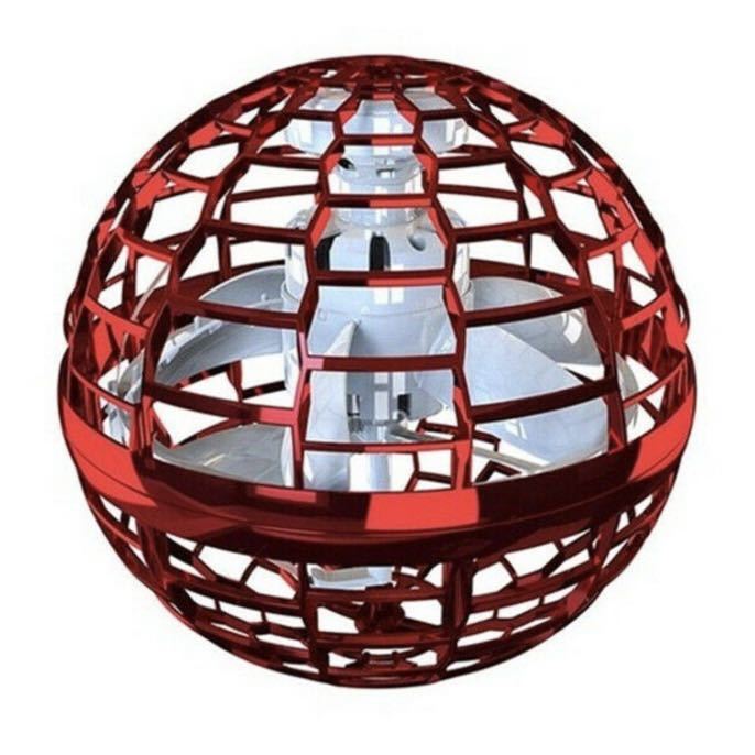 【限定セール，人気セール】 フライングボール 空飛ぶボール Flynova Pro ボール ball ブーメランスピナー 光るボール 飛行 浮遊 ドローン レッド(ドローン本体)｜売買されたオークション情報、yahooの商品情報をアーカイブ ドローン本体