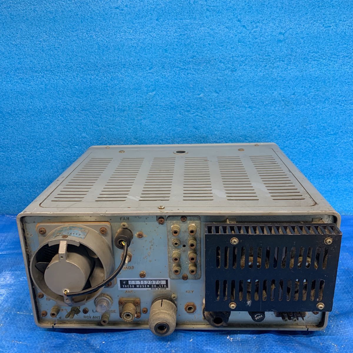NO.06177.100.. YAESU 無線機 FT-101B 動作未確認 現状ジャンク品 