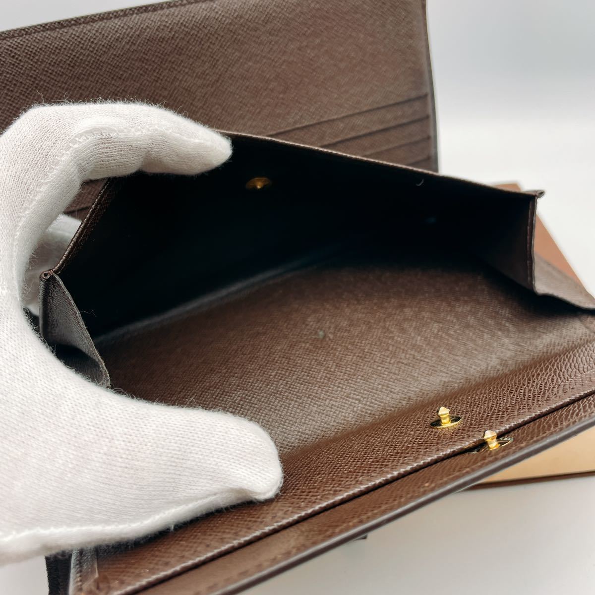 新品同様 ルイヴィトン ダミエ ポルトフォイユ インターナショナル 