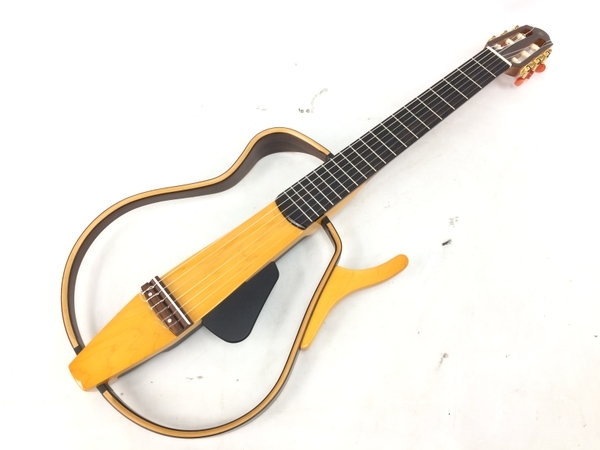 美品！ヤマハ SLG-120NW　サイレントギター　ケース付き YAMAHA SLG-120NW サイレントギター ソフトケース付き 弦楽器 ヤマハ