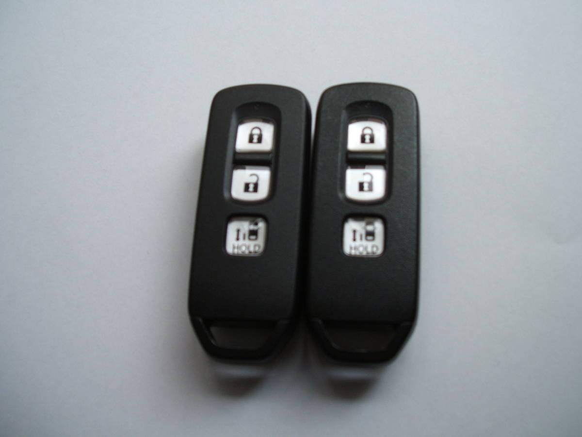 ホンダ N-BOX JF3 /JF4スマートキー 4ボタン 2個セット ホンダ純正 N-BOX（JF3、JF4）スマートキー2個（左パワースライドドア