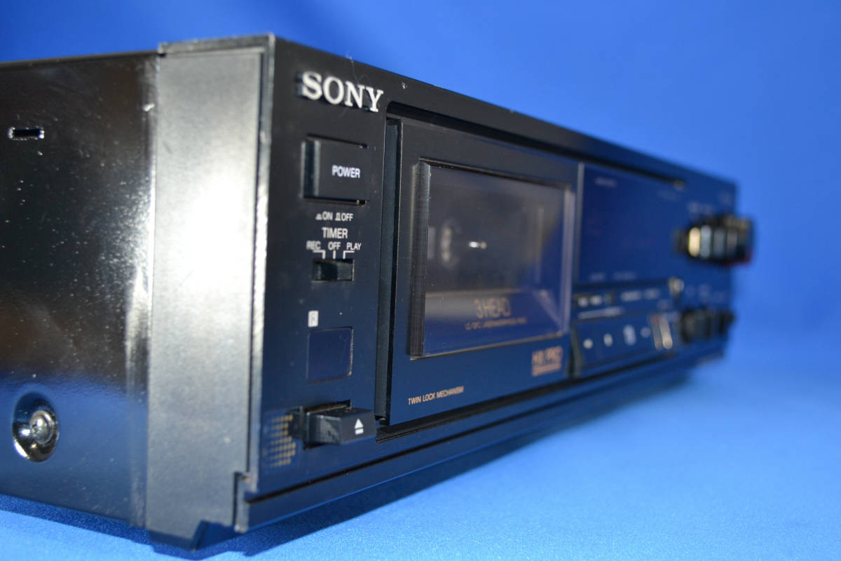 SONY TC-K600 3HEAD カセットデッキ整備済 SONY 3ヘッドカセットデッキ TC-K600 整備済み