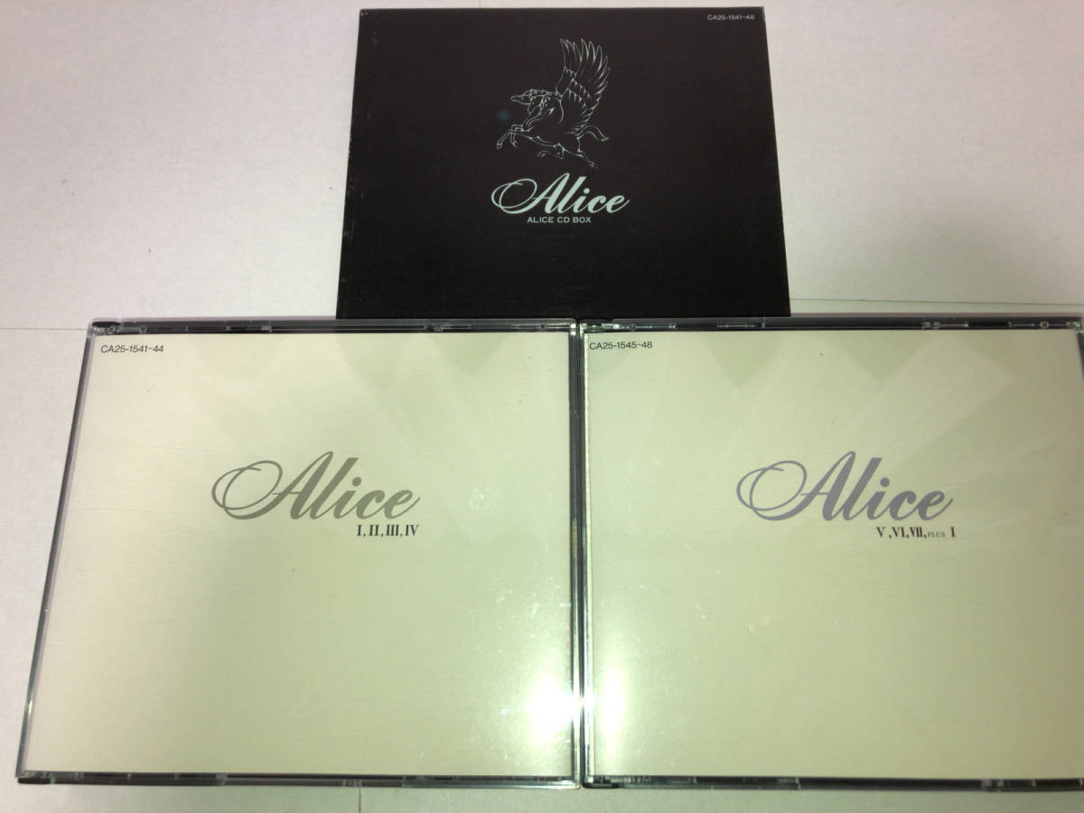 外箱に傷み 8枚組 アリス CD ボックス Alice CD BOX 【公式通販】