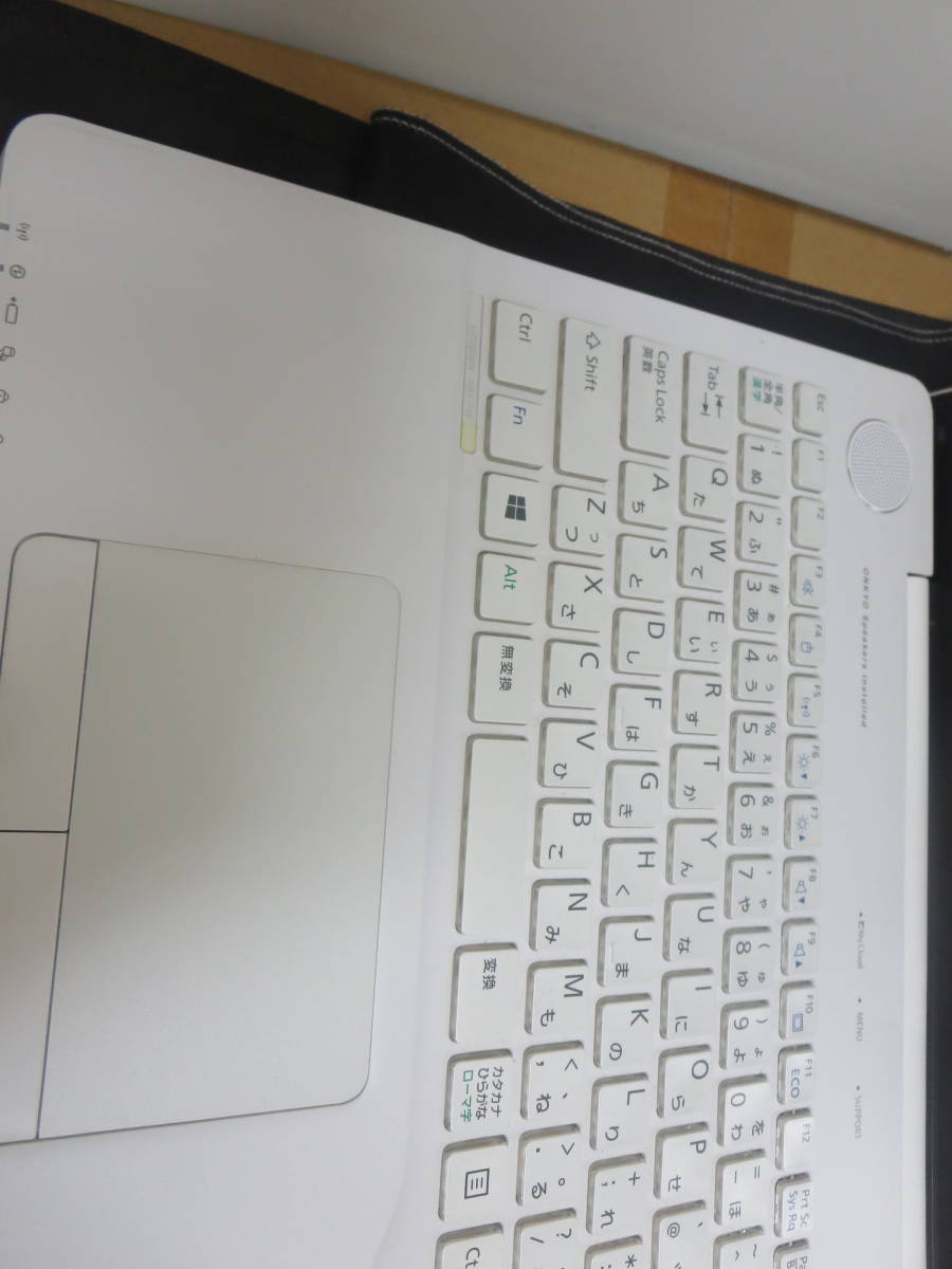 中古 ジャンク fujitsu ノートPC win10 core i7 FMVA77WWG LIFEBOOK