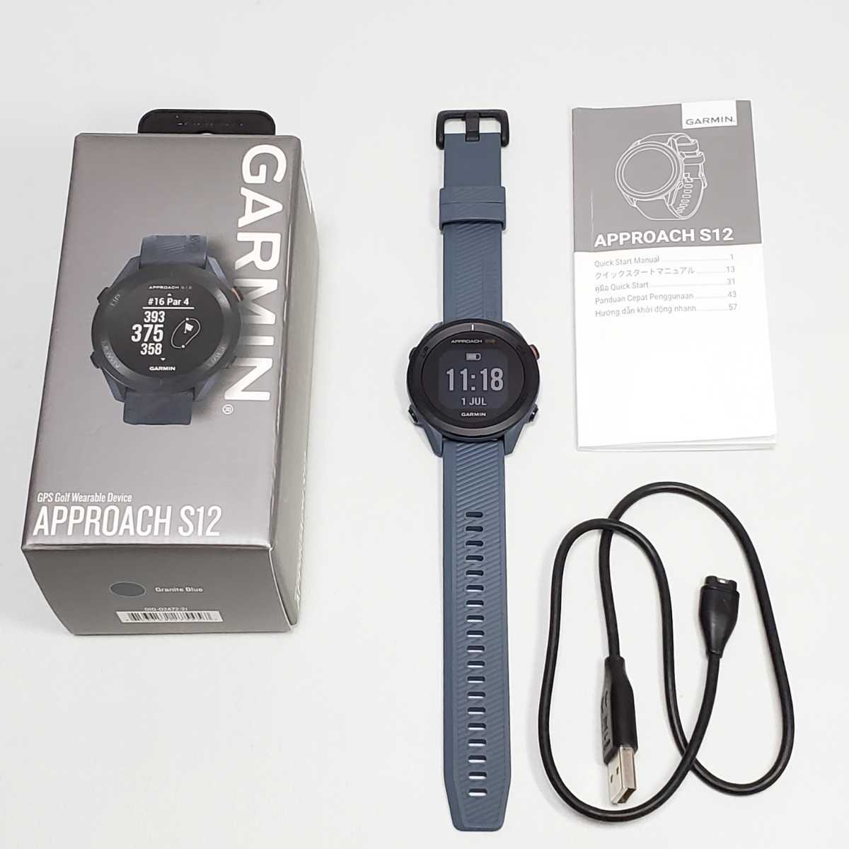 GARMIN APPROACH S12 GPSゴルフデバイス（ガーミン（GARMIN）（メンズ 